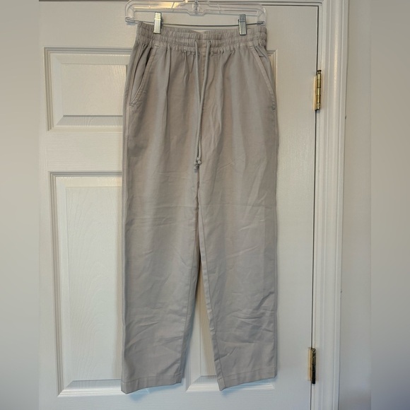 FAHERTY Essential Pant Mariner Grey Organic Cotton Linen Blend Travel - Picture 10 of 13